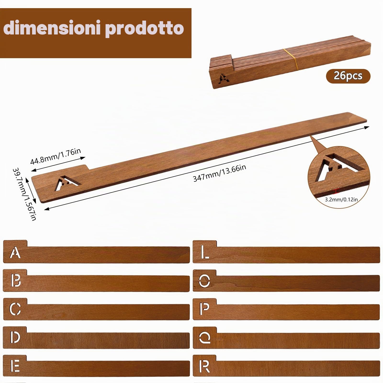 26 Pezzi Divisori per Dischi in Vinile Alfabetici A-Z Divisori In Legno | Per Dischi Separatori per Dischi in Vinile Divisori per Dischi in Vinile, Album, Cd, DVD, Media, Libri