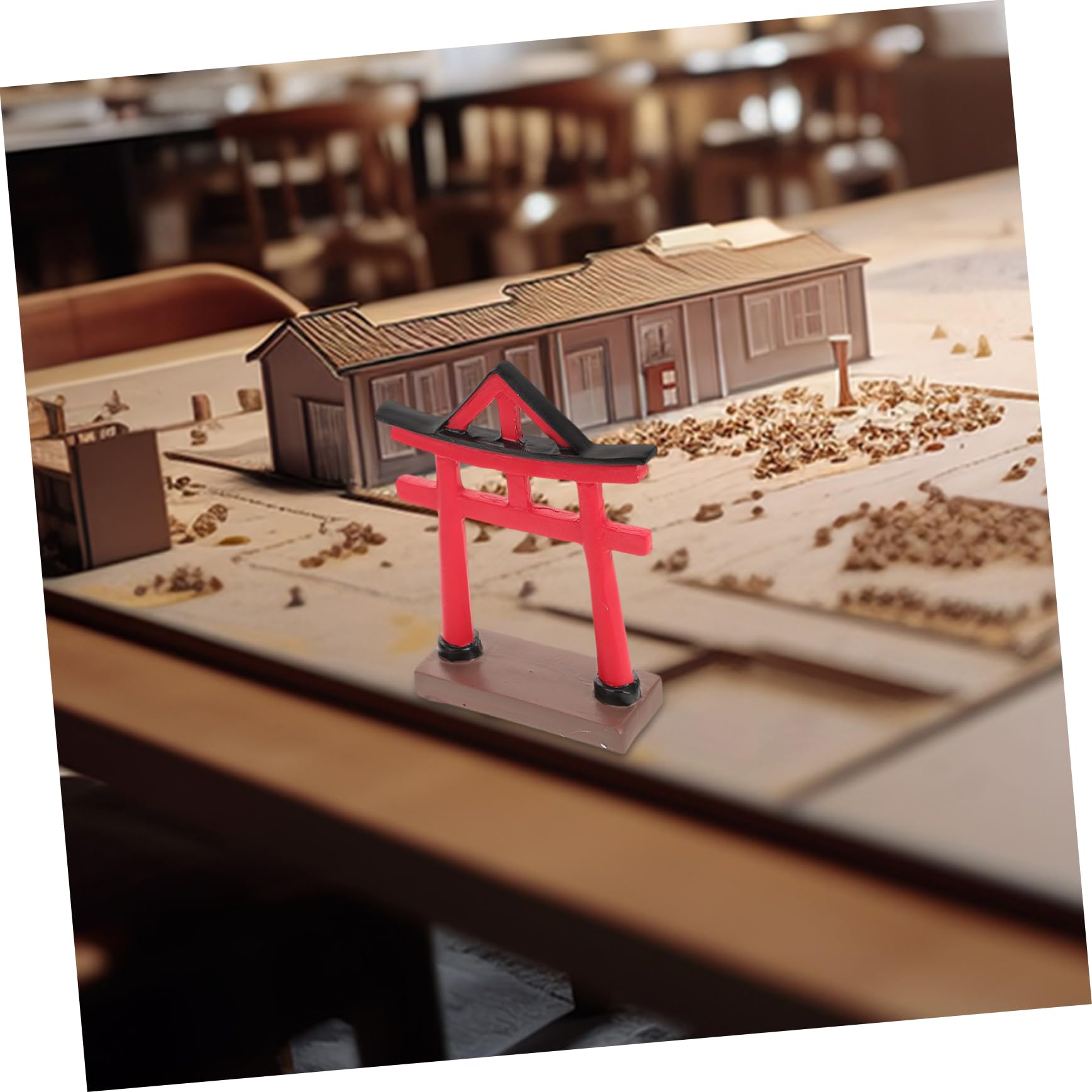 Cabilock 4piezas Miniatura De Puerta Japonesa Torii para Decoración De Acuarios y Paisajes Accesorio Creativo para Jardines y Peceras Adorno y Resistente Al Clima