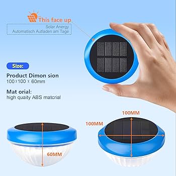 HL Pool Lights With Remote,Submersible LED Light With Spotlight,RGB Rechargeable Floating Light,Waterproof Underwater Lamp For Above Ground Inground Swimming Pool,Hot Tubs,Ponds,Fountain Decor 2 Pack