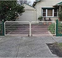 Vista 7 de Puerta giratoria de soporte para rueda de puerta con marcos de puerta de 1-5/8 pulgadas a 2-1/8 pulgadas, rueda de soporte de puerta para puerta