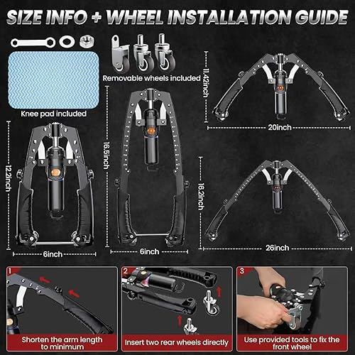 Miniatura 3 de Mymus Coreflex Twister Pro, ejercitador hidráulico de pecho, ejercitador de pecho para hombres, ejercitador de brazos, entrenador de brazo