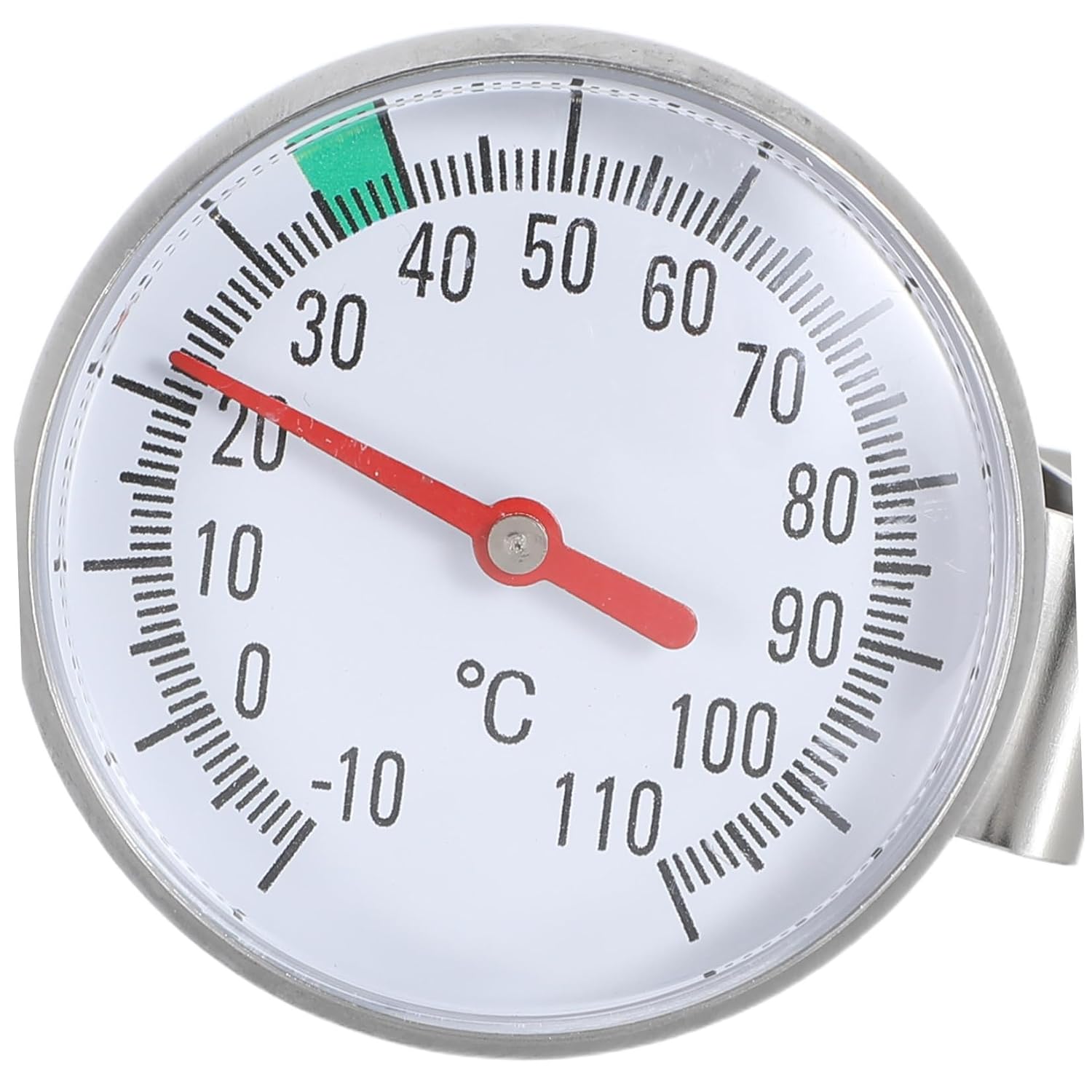 Candy Thermometer Long Probe with Pot Clip Stainless Steel 6 Inch