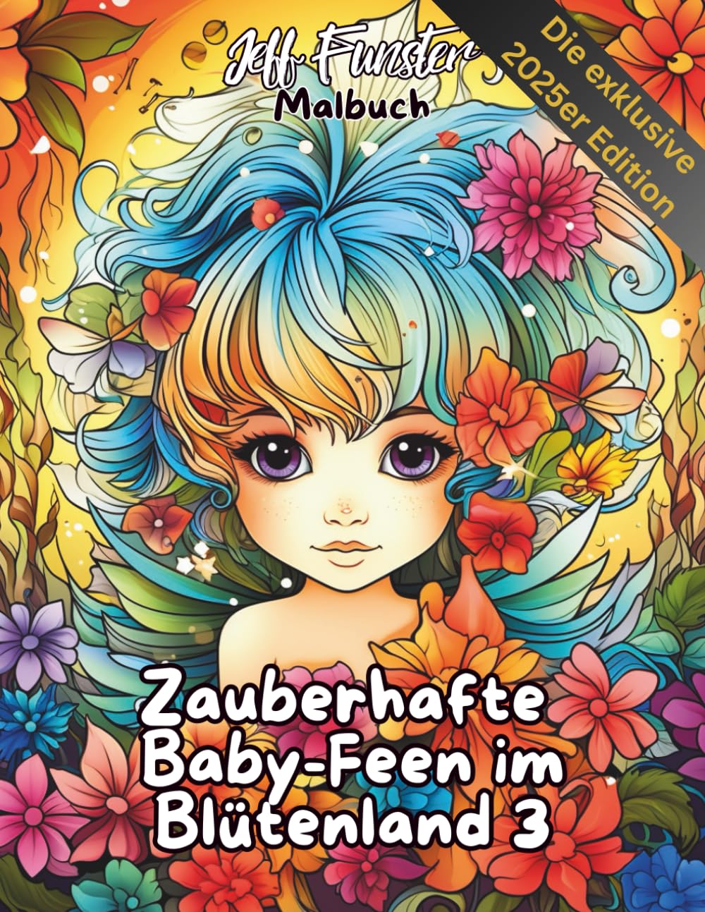 Zauberhafte Baby-Feen im Blütenland 3: Ein liebevolles Ausmalbuch für Groß und Klein