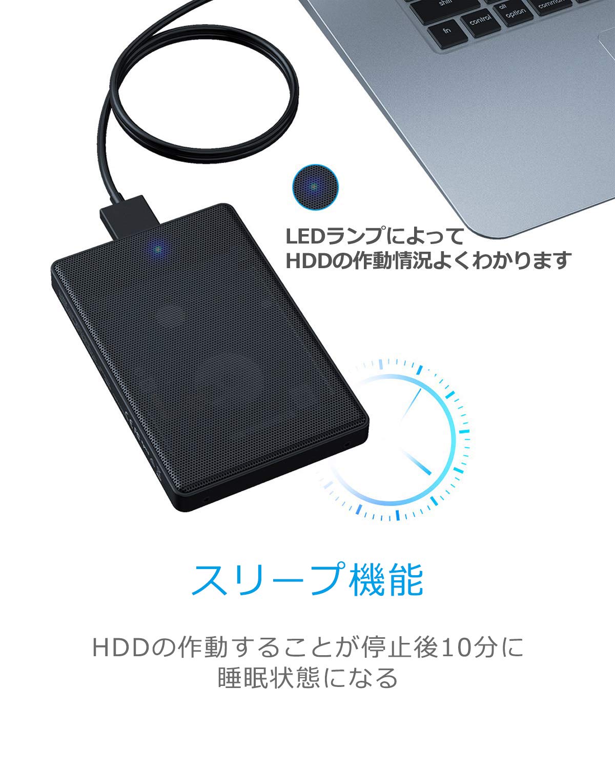 Amazon.co.jp: 【高放熱】ORICO 2.5インチ SSDケース USB3.0接続 金属
