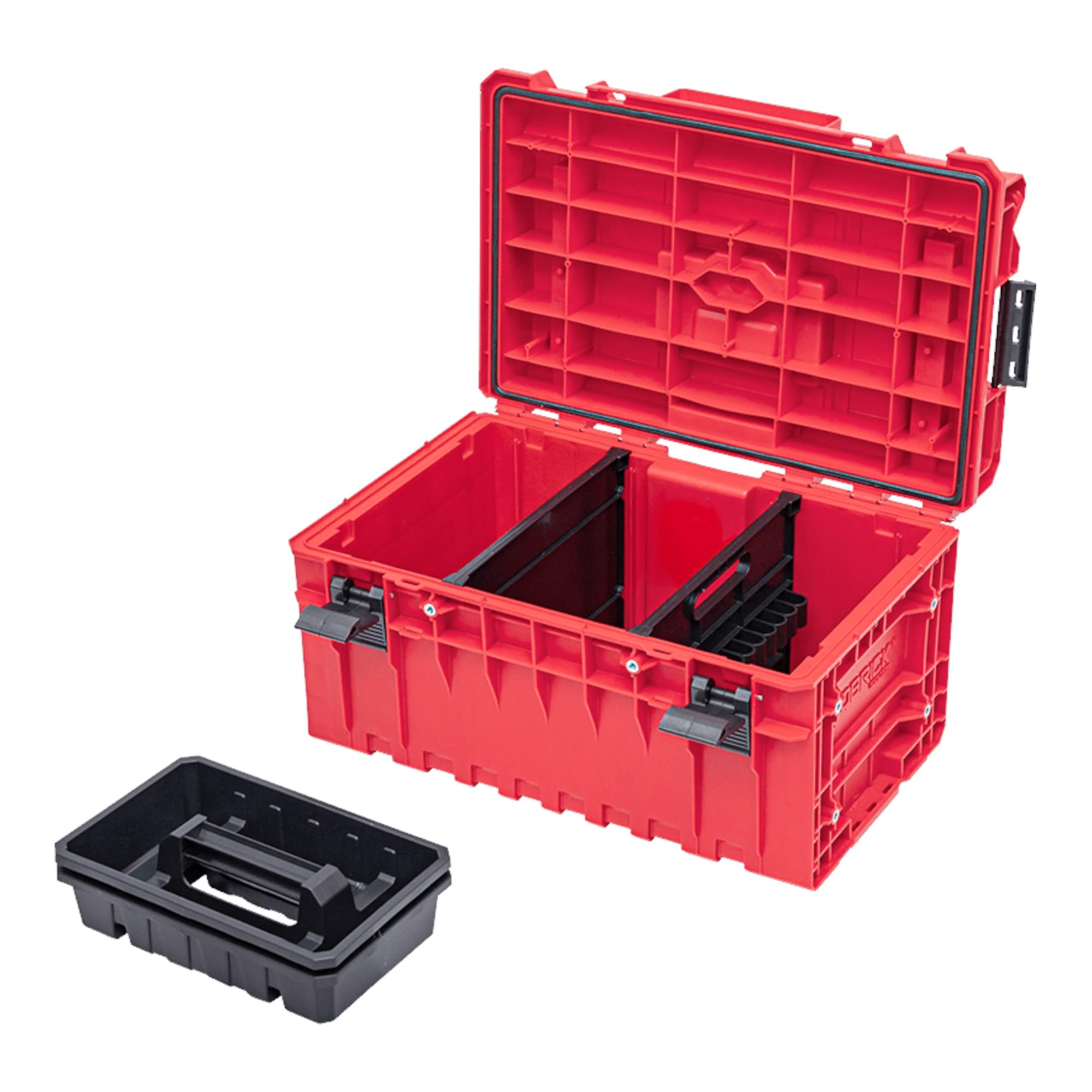 Toolbrothers RHINO XXL walizka narzędziowa ULTRA Work+ wysokość L 38 l IP66 z wyjmowanymi ściankami działowymi