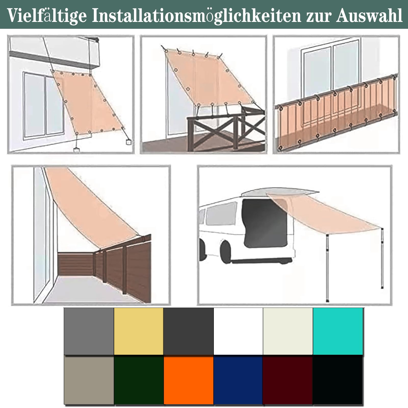 Homgoday Gazebo con tetto lamellare, gazebo da giardino, pergola, tenda da giardino, terrazzo, tettuccio parasole, terrazzo, pergola con protezione per tenda, 3 x 3 m, tessuto antracite e alluminio