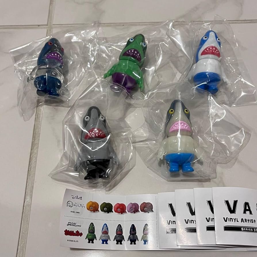 【未開封】PUNK DRUNKERS SAMENCHU サメンチュ フィギュア 1000toys X Punk Drunkers UN: Synth Heroes Samenchu 6