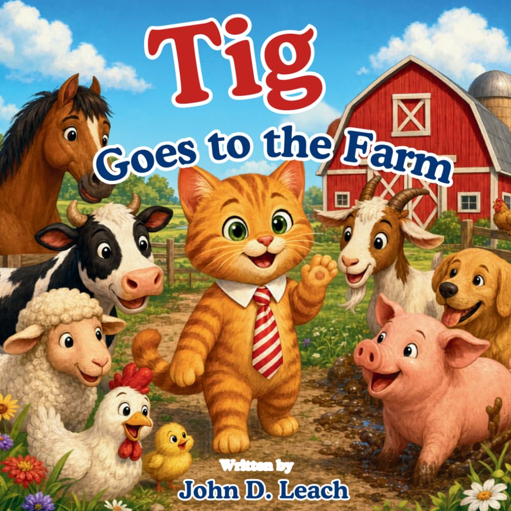 Tig Goes To The Farm (The Tig Adventures Series)
