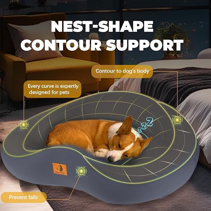 Cama Ortopédica para Perros Grande 93cm Lavable e Impermeabl miniatura 2