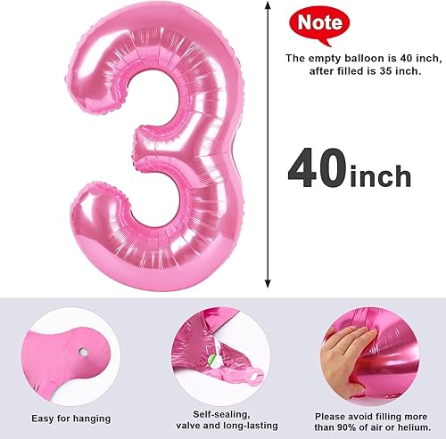 Vista 728 de Globos de números 0 de 40 pulgadas, globos negros de números para números 10, 20, 30, 40, 50, 60, 70, 80, 90, 100, globos de números 10, 20, 30, 40