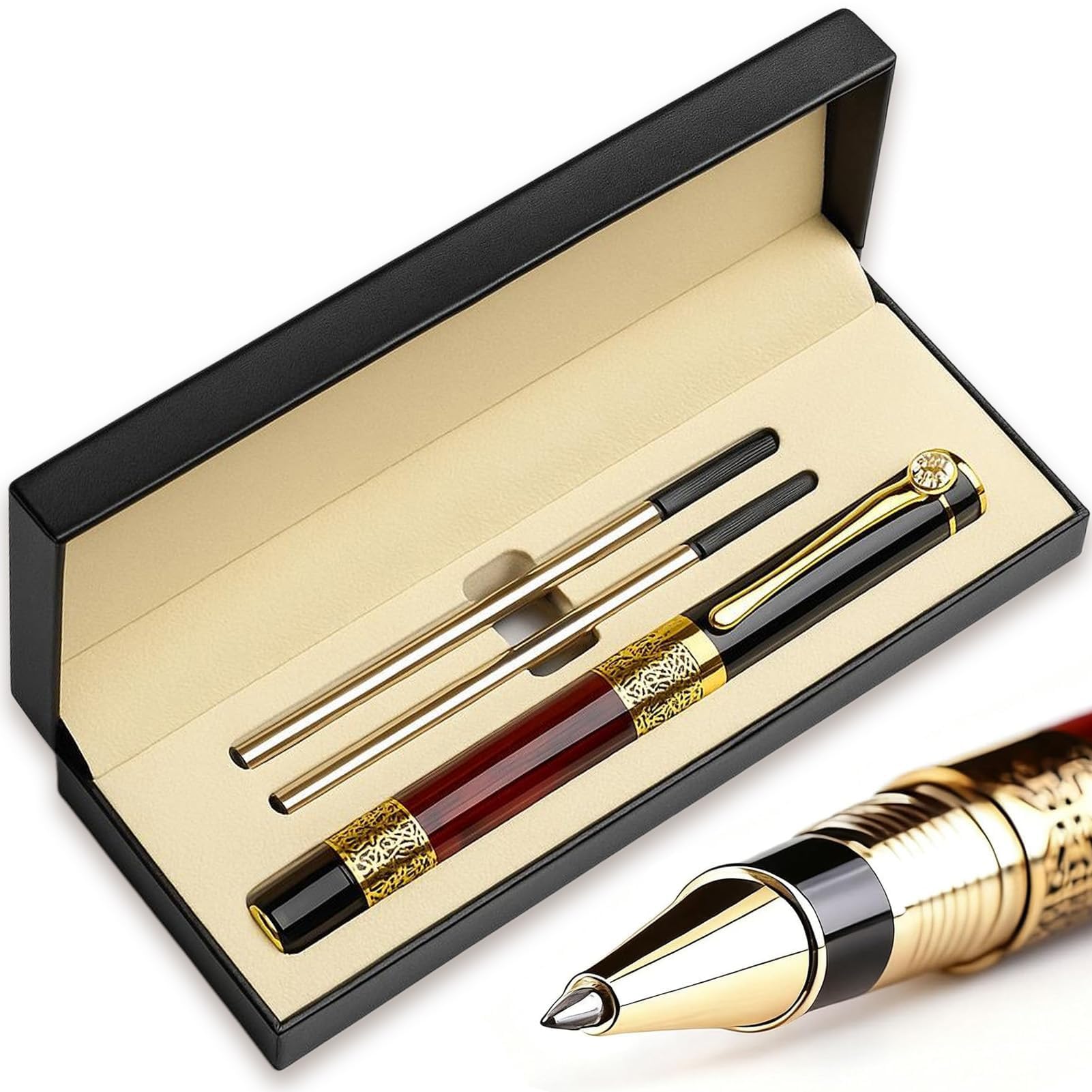Personalised Pens for Men Luxury Ball Point Pen Rollerball Gift