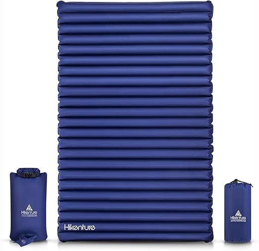 Hikenture Double Sleeping Pad,Extra Thick 3.75in Camping