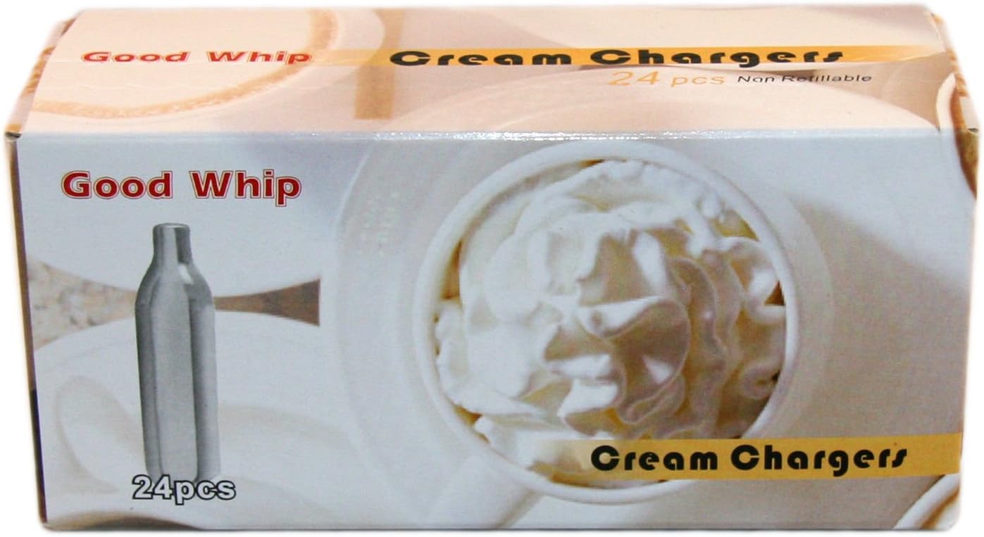 120 Whip Cream Chargers 8g N2o Nitrous Oxide Whipped N20 5 X 24 Good Whip It