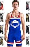 Sublimated Adult & Youth Wrestling Singlet - Premium Powerlifting Singlet for Men & Boys, Unisex Singlets