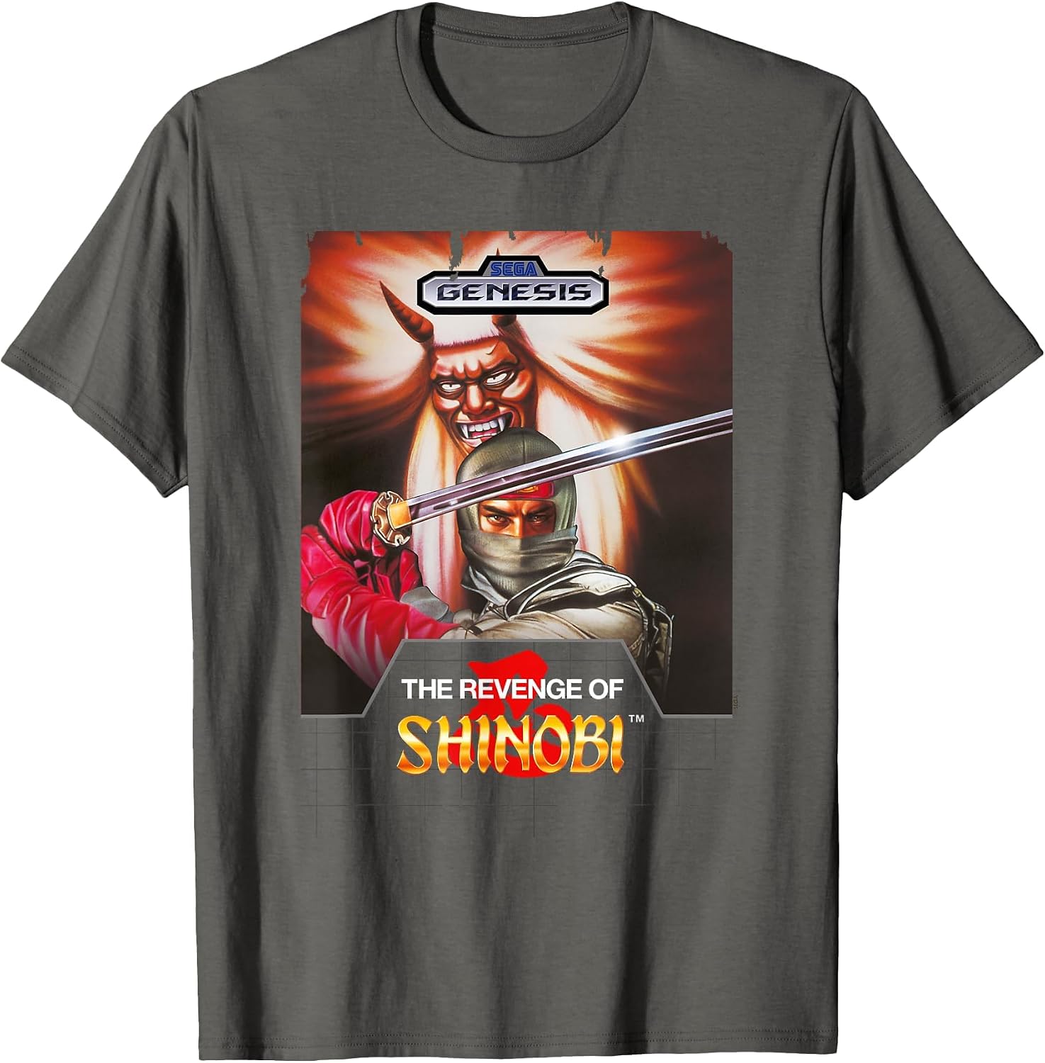 The Revenge of Shinobi Key Art SEGA Genesis Video Game T-Shirt