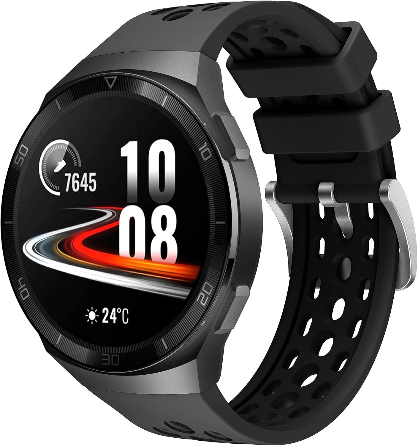 Amazon.com: Jczw Sports Silicone Watch with Smart Watch with Replacement  Wristband 22mm Bracelet Belt (Band Color : White Black) : Celulares y  Accesorios