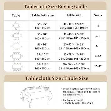 Laolitou Outdoor Table Cloth Rectangular, Waterproof Cotton Linen Tablecloth Wipe Clean Washable Anti-Wrinkle Tassel Design for Garden Picnic Party Kitchen Dinning, 55 x 72 Inch