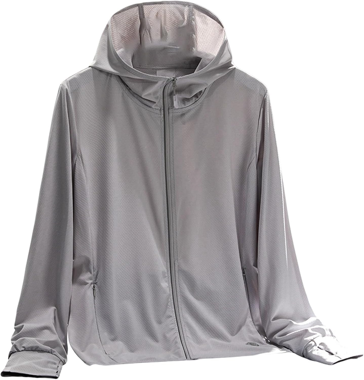 Sun Protection Hoodie for Women: UPF 50+ UV Jacket with Elastic Sunscreen Features