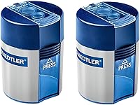 Vista 1 de Staedtler Double-hole Tub Pencil Sharpener, No Packing (2 Pack)