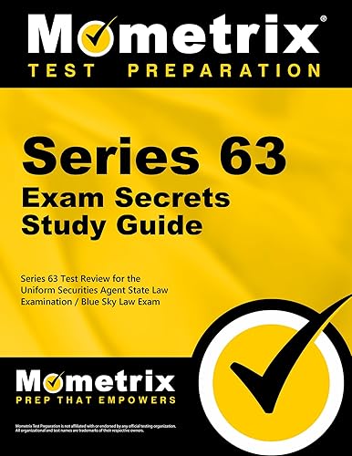 Series 63 Exam Secrets Study Guide: Series 63 Test Review for the Uniform Securities Agent State Law Examination / Blue Sky Law Exam