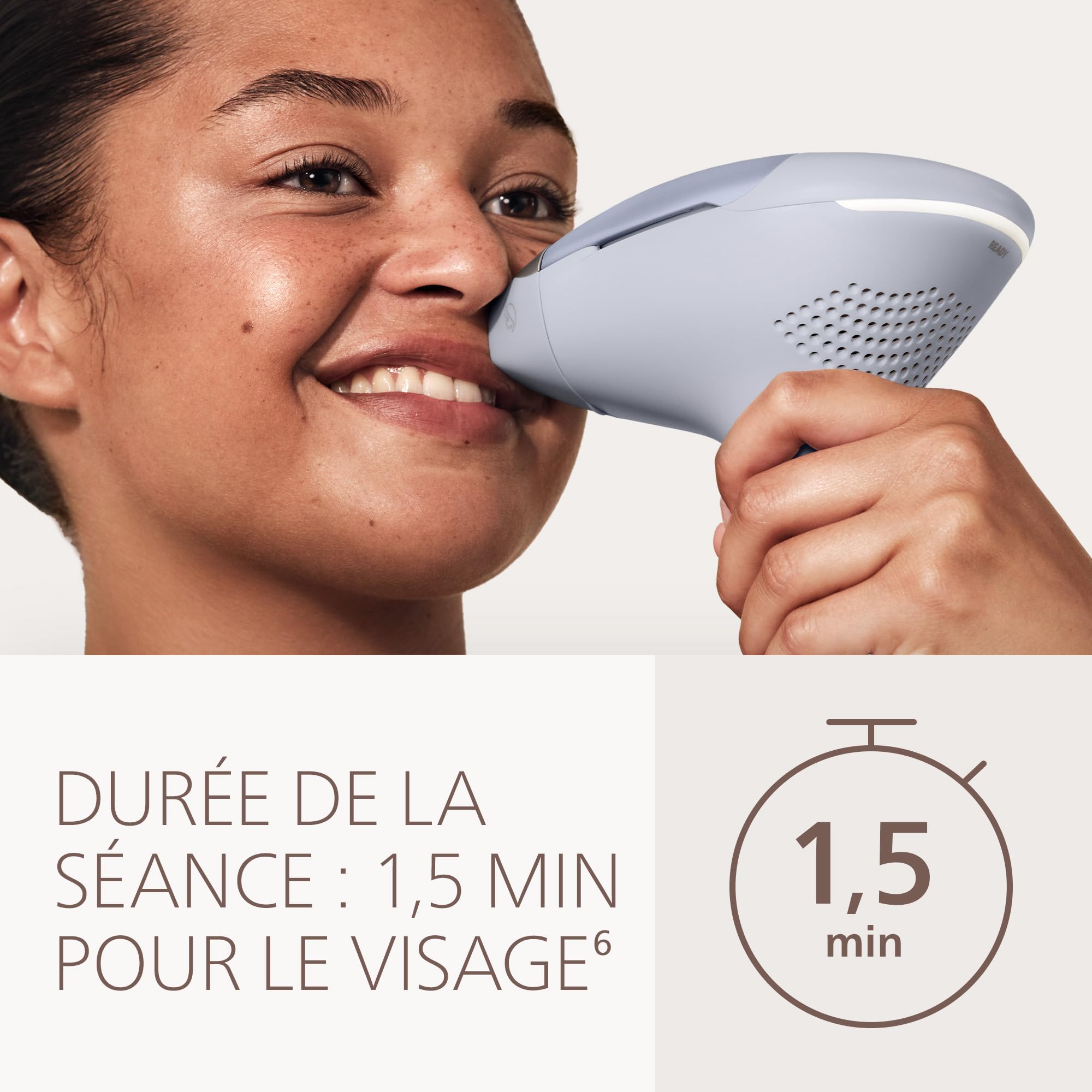 Philips Lumea 9900 Pro Épilateur à lumière pulsée – alternative au laser en institut, utilisation facile, sécurité de qualité médicale, 4 accessoires corps, visage, maillot et aisselles, BRC343/00