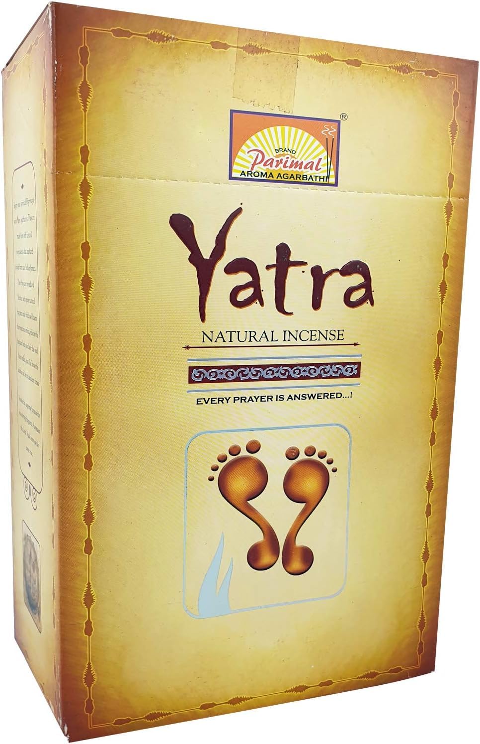 Yatra Parimal indiai prémium füstölő - Arany Buddha Buddhista Webáruház