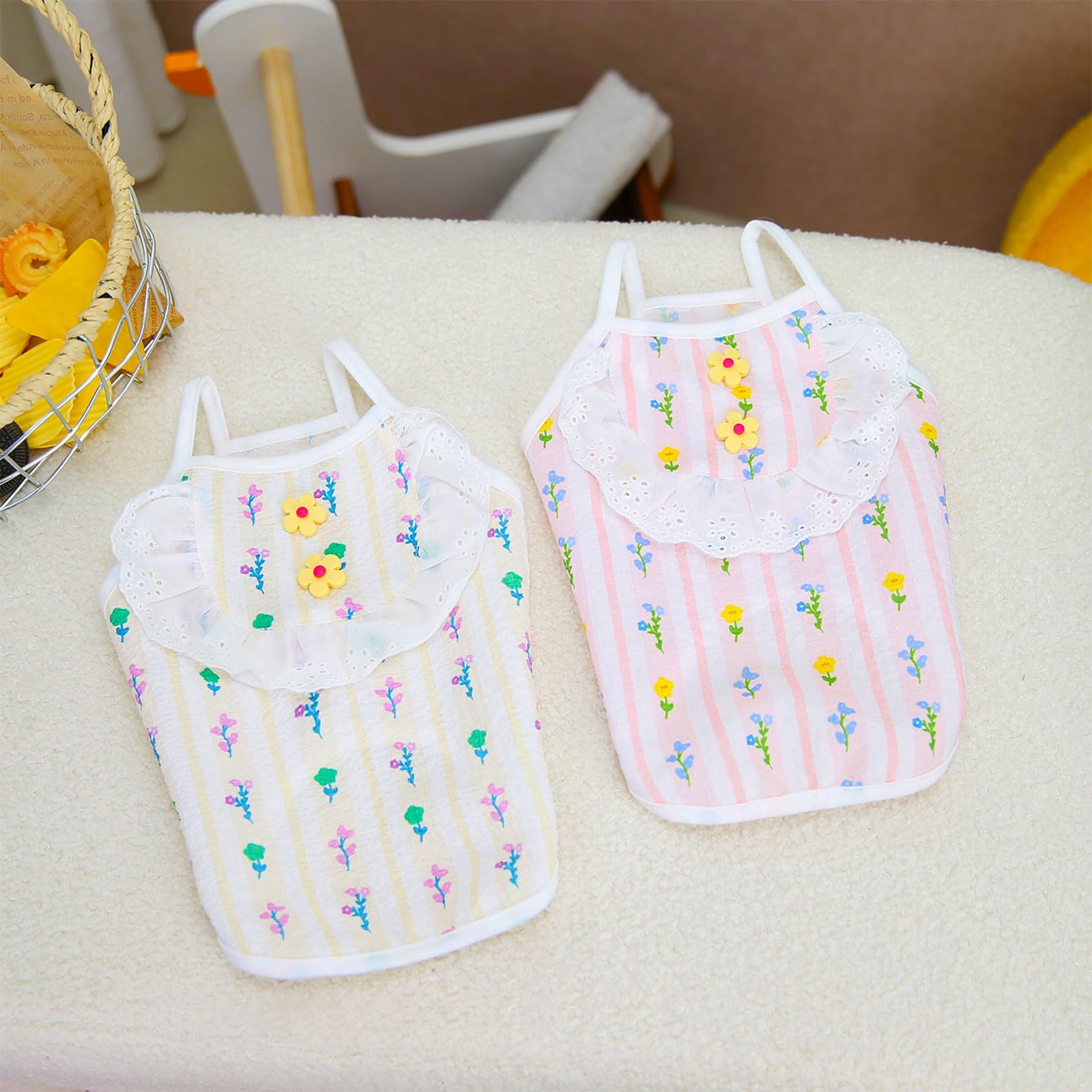 Vestito Da Cerimonia Rosa Per Cani Piccoli: Chihuahua, Barboncino Toy, Maltese - Foto 10