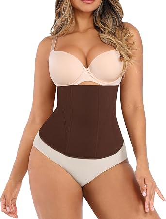 Lover-Beauty Waist Trainer for Women Corset Shapewear Tummy Control Waist Cincher Postpartum Girdle Body Shaper