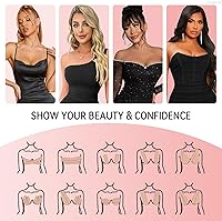 Vista 6 de Kit de cinta adhesiva para pechos - Boobytape para levantamiento de senos con pétalos, cinta adhesiva transpirable para sujetador, cinta de pezón