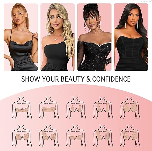Miniatura 6 de Kit de cinta adhesiva para pechos - Boobytape para levantamiento de senos con pétalos, cinta adhesiva transpirable para sujetador, cinta de pezón