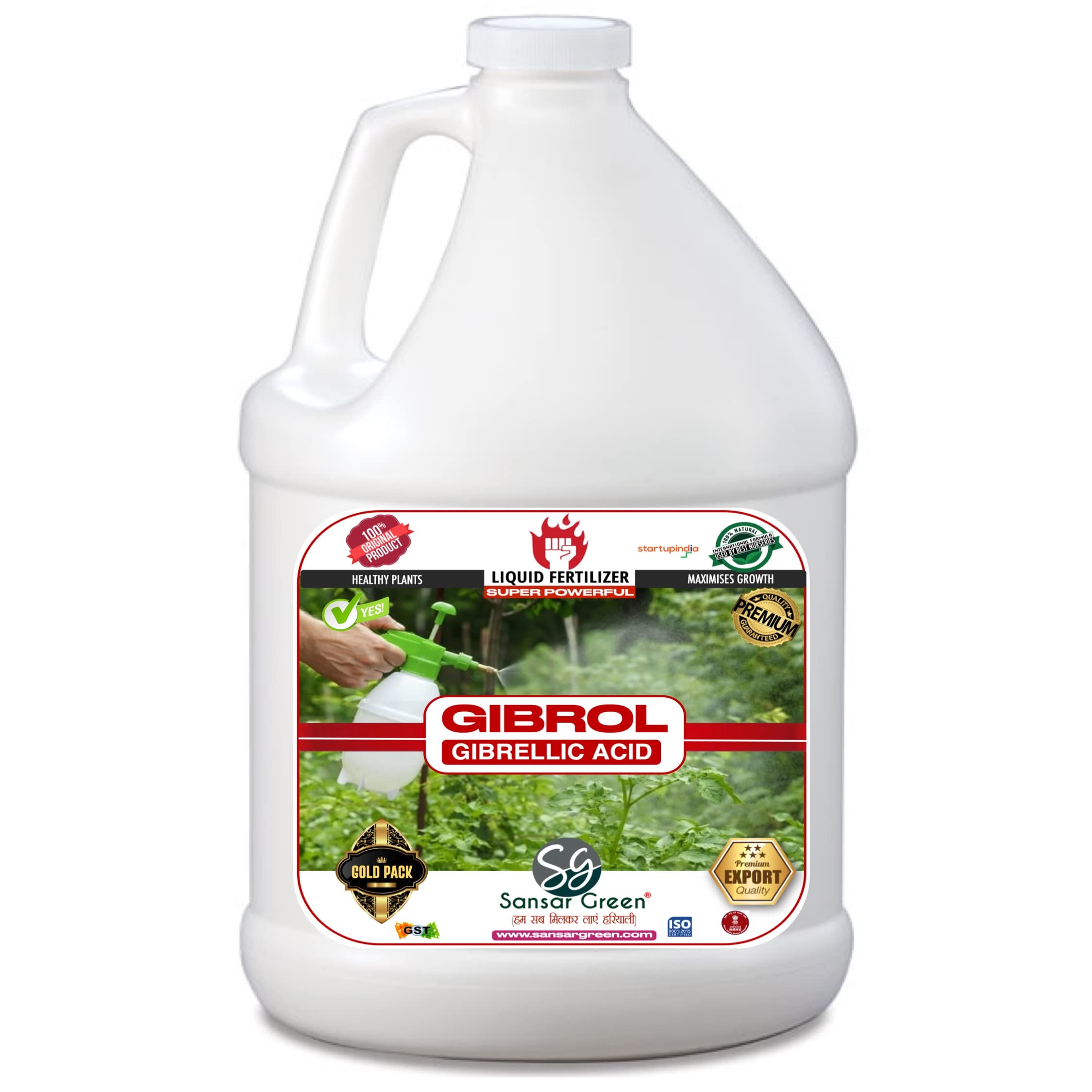 Sansar Green® Gibrol premium Gibberellic Acid Essential Powerful Liquid Organic Growth booster for Plants. (1000 ml) (B0C2VFNF72) Amazon Price History, Amazon Price Tracker
