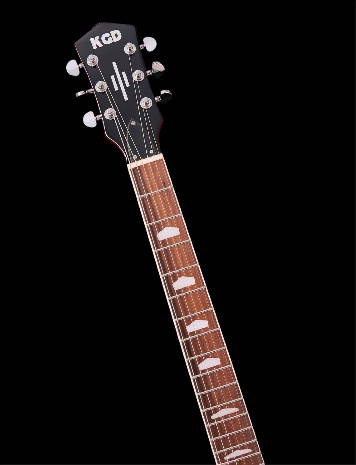 KGD Electric Guitar, Mahogany Body & Neck, 22 Fret Rosewood Fingerboard, 6-String Professional Fixed Bridge,Professional/Full Size/Electric Guitars for Adults (Yellow)
