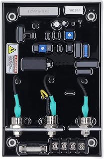 Voltage Regulator, Automatic Voltage Regulator Excitation Regulator AVR Module for Diesel Generator 170‑240VAC