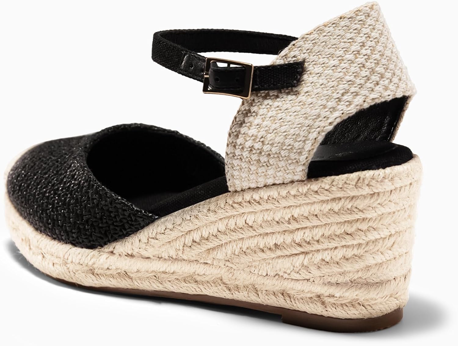 Coutgo Women's Platform Wedge Espadrilles Sandals - Image 5