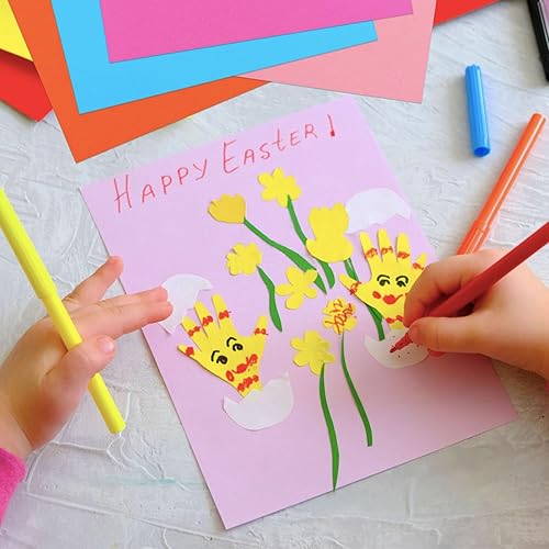 Miniatura 6 de 200 piezas de papel A4 de colores, papel de origami para manualidades, papel de copia, papel de copia plegable, papel de papelería de 20 colores