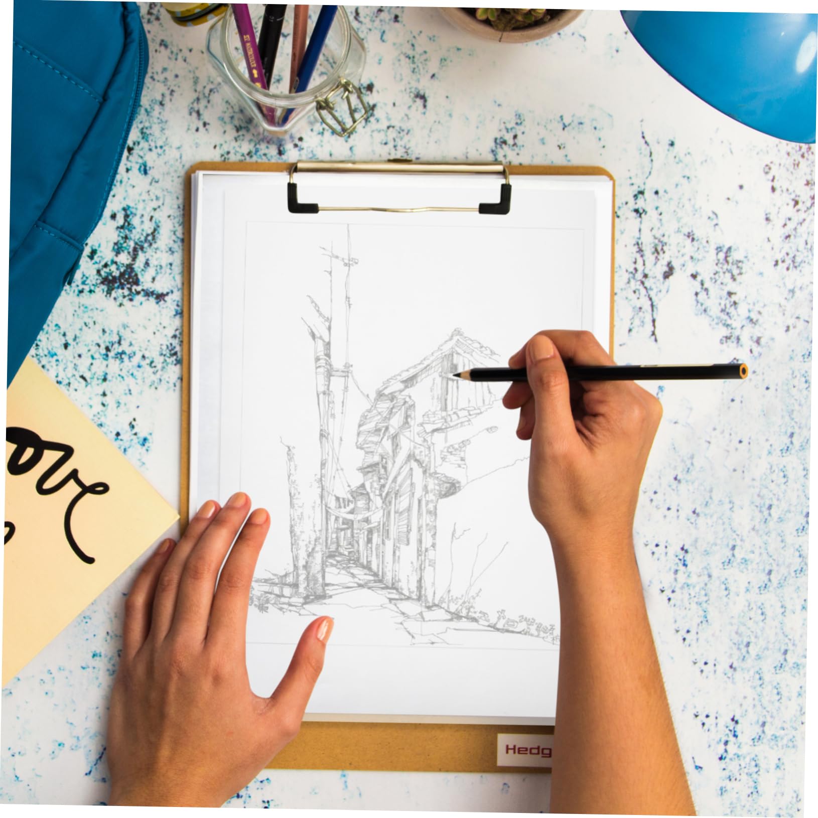 Housoutil Papel Calcar Papeles De Transferencia Multifuncionales Para Dibujo Copiado Y Manualidades Para Arte Caligrafía Y Proyectos 50 Piezas*4
