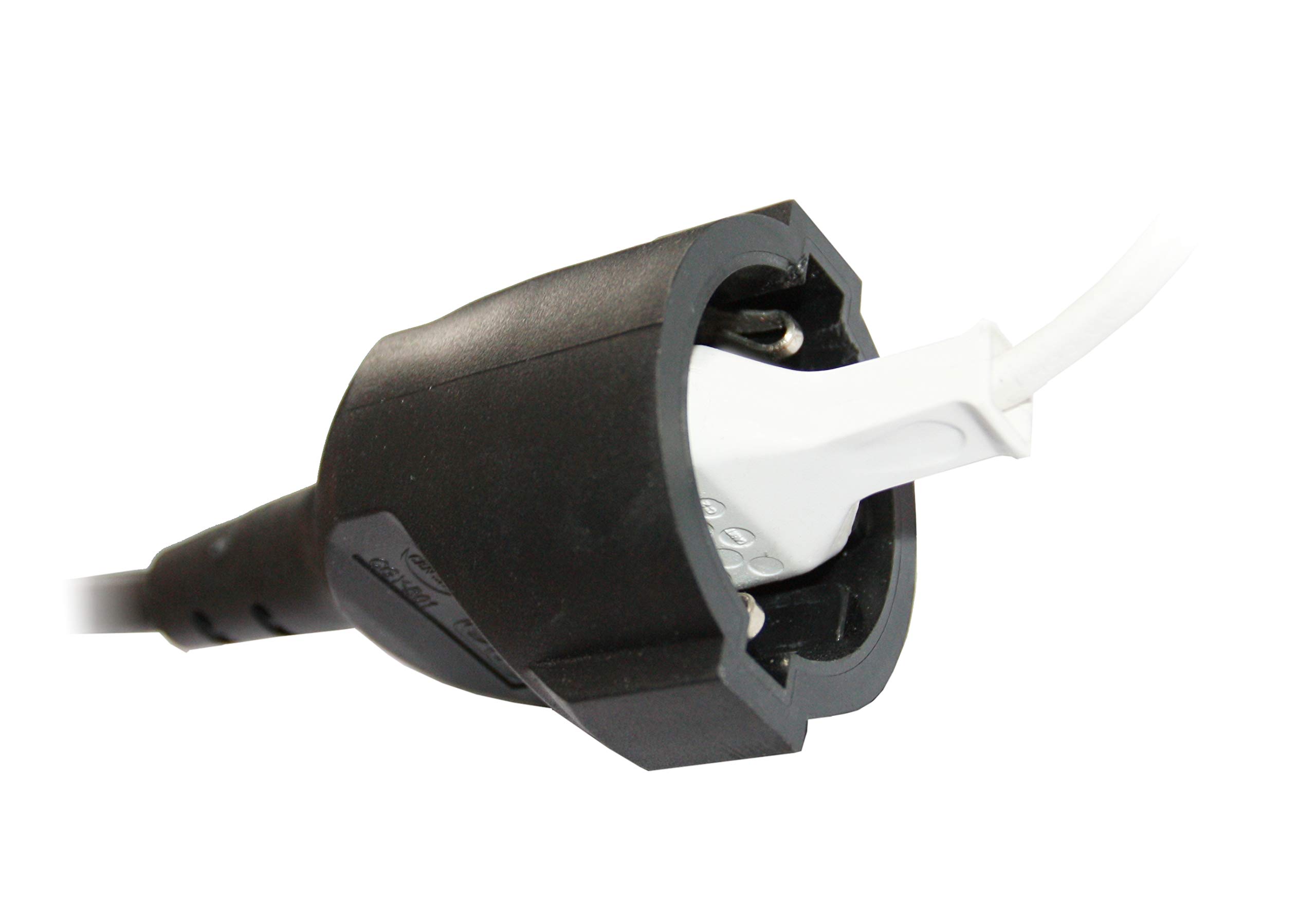 Silver Electronics Verlängerungsschlauch – 5 M, 3x1,5 Mm², Schwarz, Bis 3680 W