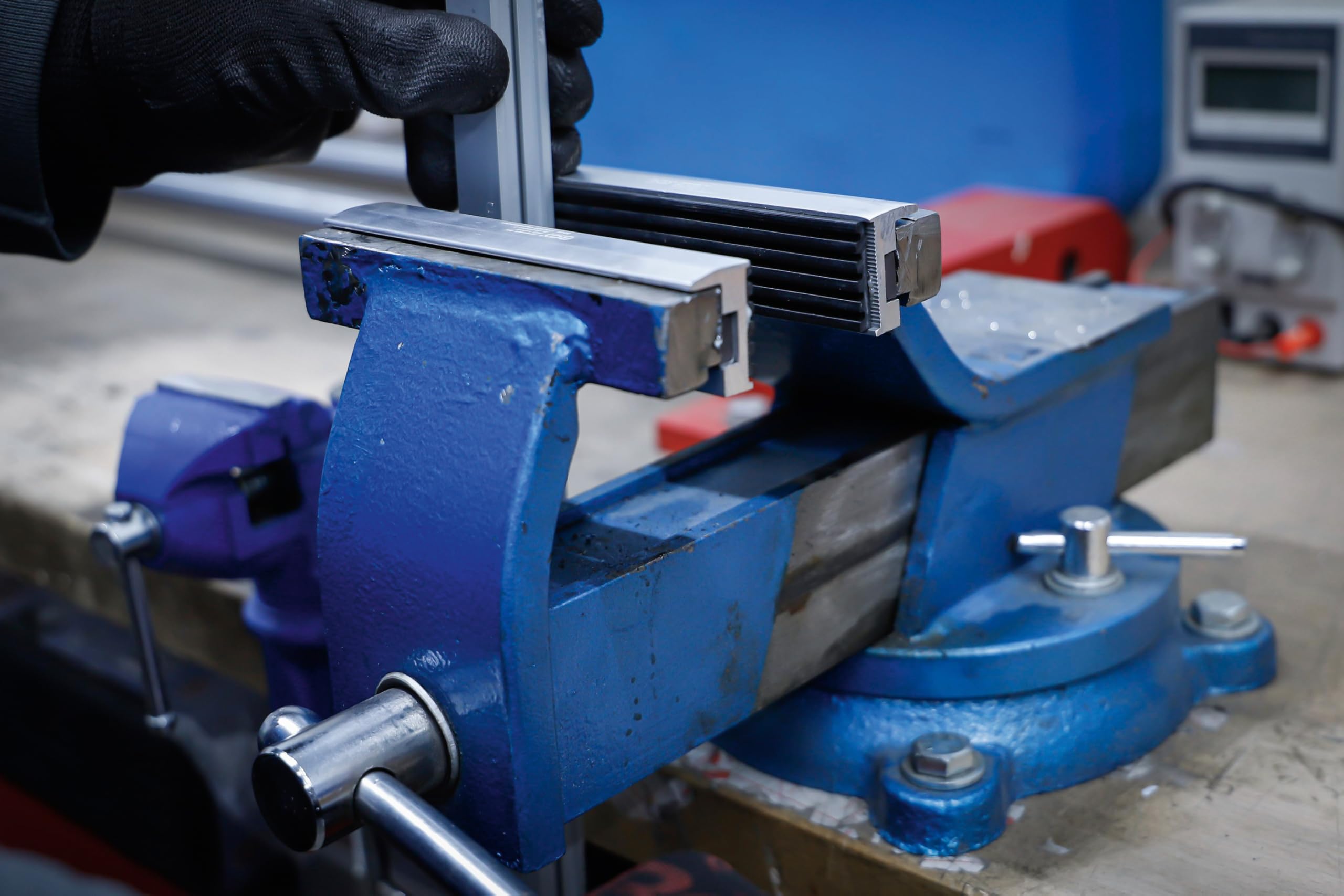 BGS Coppia copriganasce per morsa da banco alluminio 150 mm 2 pz.