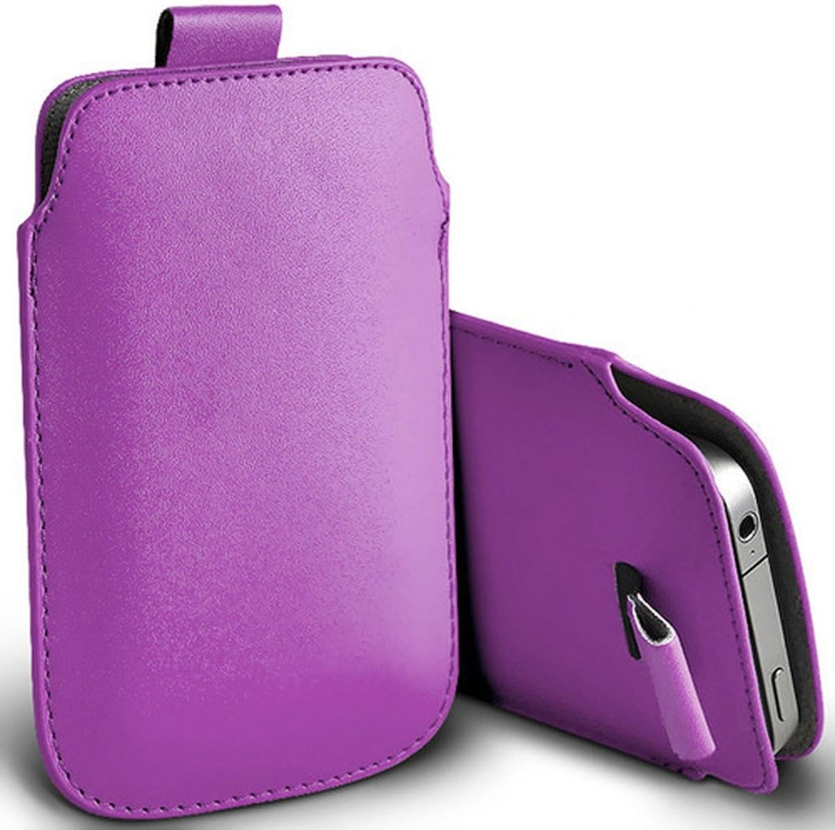 Digi Pig® Durable Protective Phone Pouch Cover With Easy Access Pull Tab For NOKIA 105 (2017) Mobiles - Lilac