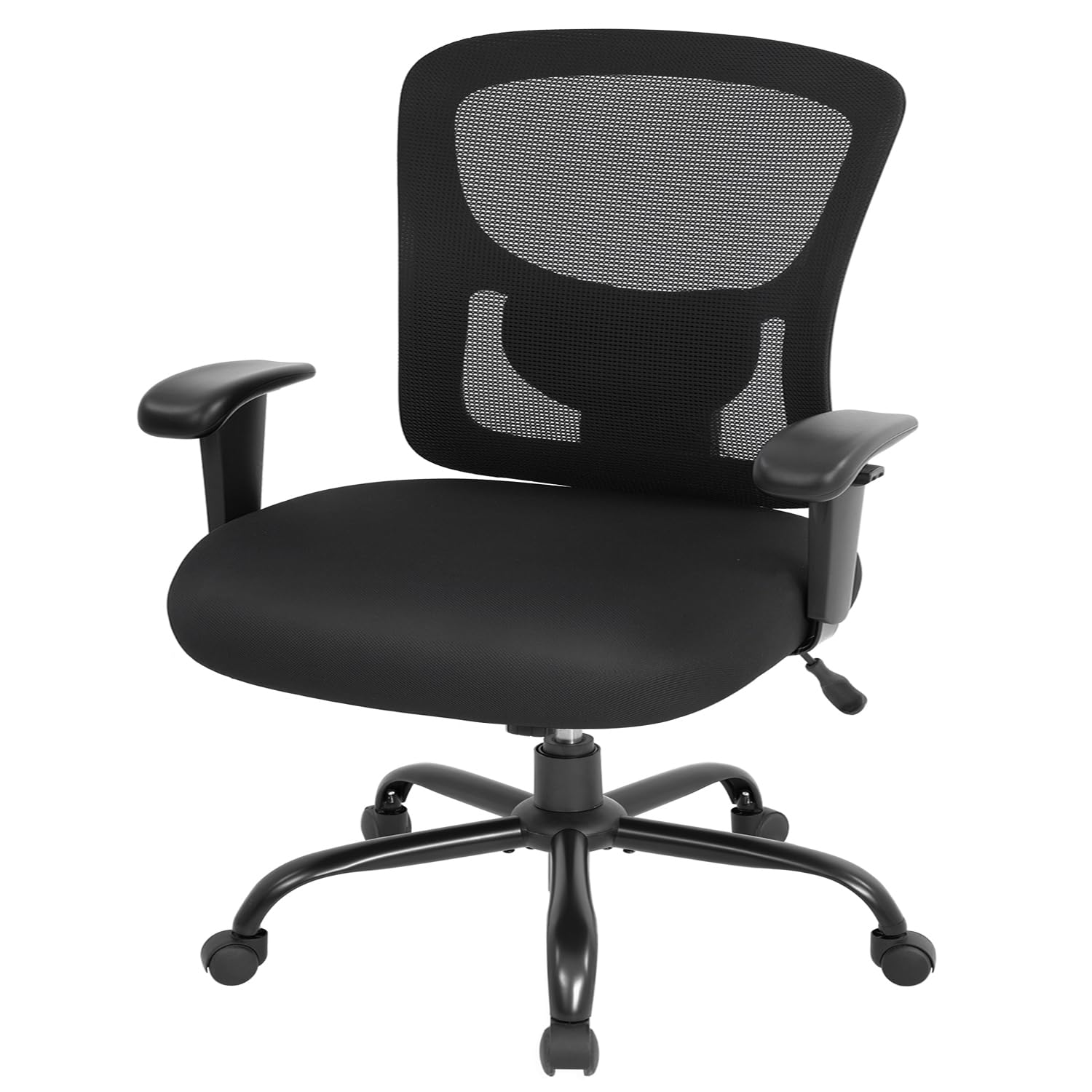 BestOffice Big and Tall Office Chair 500lbs Desk Chair Mesh Computer Chair with Lumbar Support Wide Seat High Back