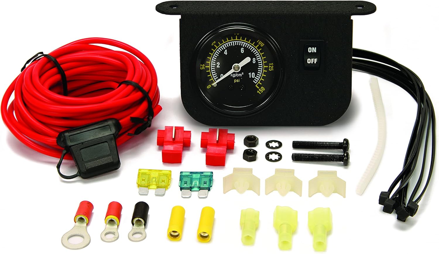 VIAIR Dual Stealth Black 400C Onboard Air System (4.55 CFM - 150 PSI - 60 Amp - 12V - 2.0 Gal. Tank)