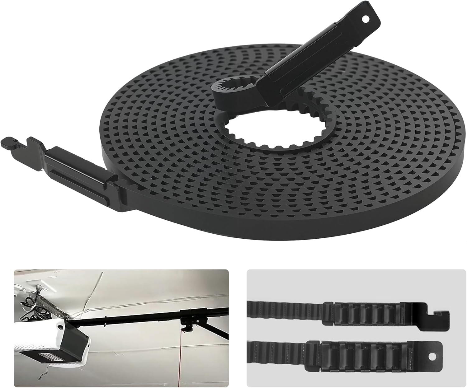 41A5250-1 Whisper Drive Belt, 261" Garage Door Belt for 8ft High Garage Doors, Compatible with Chamberlain/Craftsman/Some Liftmaster Garage Door Openers