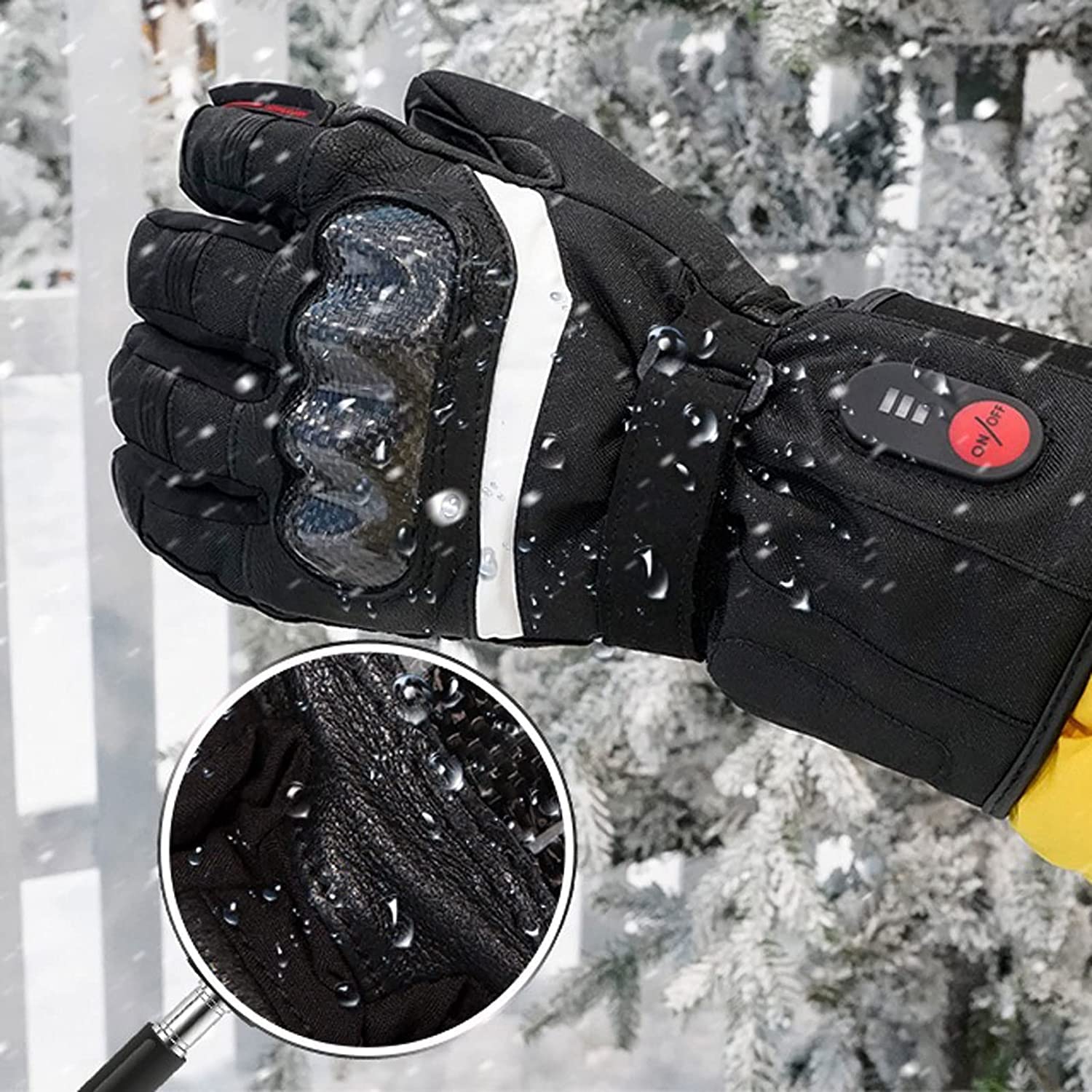 podgrzewane rękawiczki na zapalenie stawów ładowalne zimowe ciepłe rękawiczki podgrzewane rękawice bateria elektryczna inteligentna kontrola temperatury ogrzewanie sporty na świeżym powietrzu narciarskie rękawice rowerowe rękawice motocyklowe rękawice ter