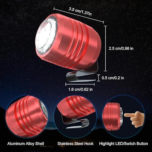 Miniatura 9 de AUKSKY 2 faros originales para Crocs, luz de cocodrilo ajustable para zapatos, accesorios de linternas para Crocs para niños y adultos, zuecos de