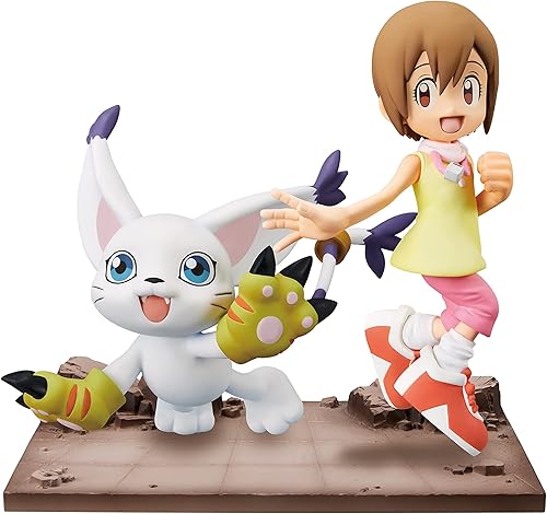 Banpresto 18779 Archivos de aventuras Digimon Adventure DXF - Hikari & Tailmon