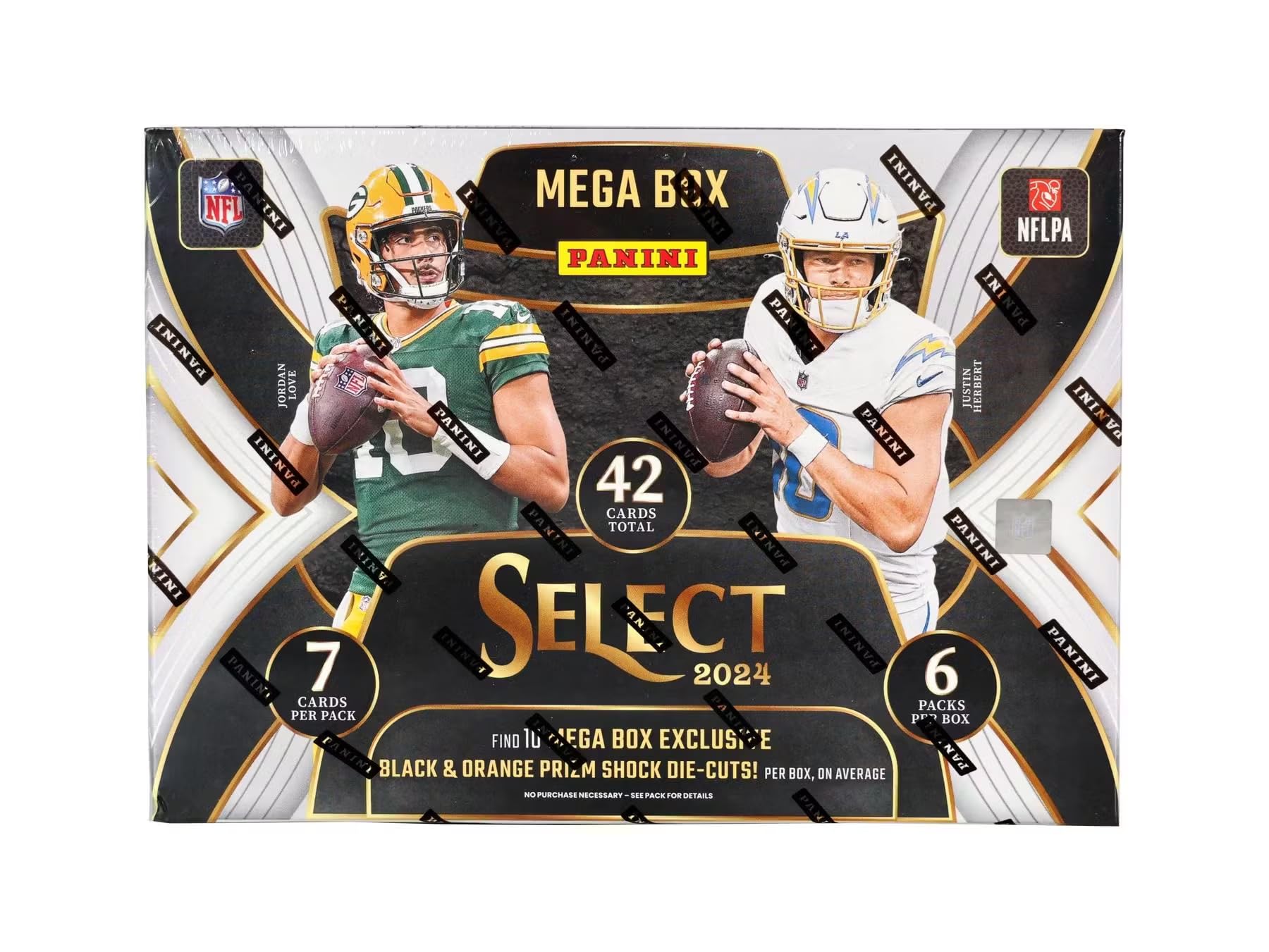 Amazon.com: 2024 Panini Select Football Mega Box (Black & Orange