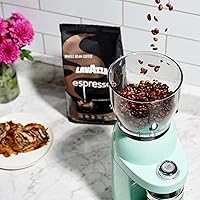 Vista 11 de Lavazza Café expreso en grano entero, tostado medio, 100% arábica, bolsa de 2.2 libras