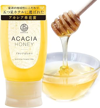 Acacia Honey, Pure Raw Honey, Made in Hungary, 5-Star Hotels, 10.6 oz 300 g