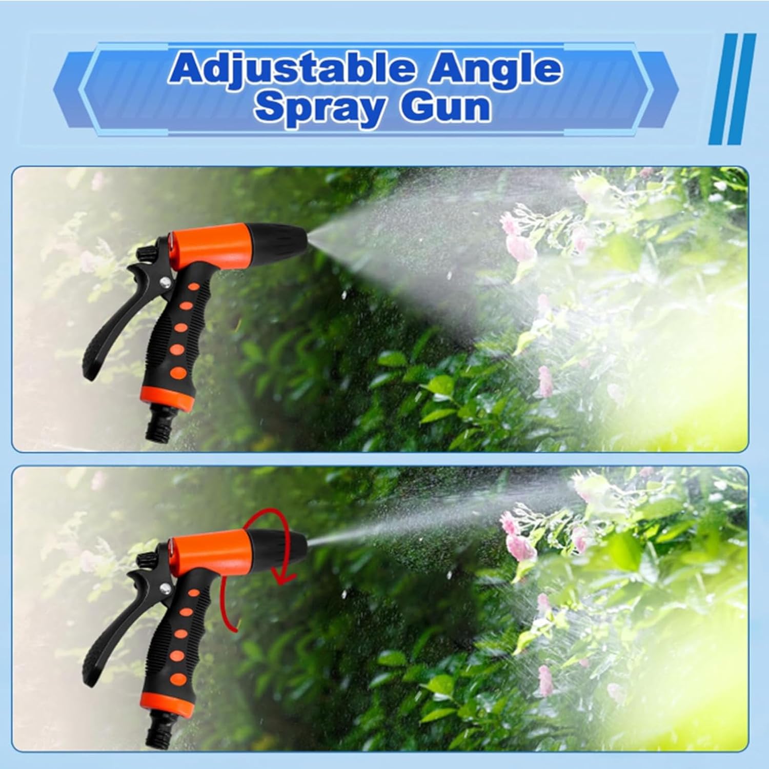 Focket Washdown Pump Kit, 7.5 GPM 80PSI High Flow Washdown Deck Wash Pump Kit, Metal Marine with Filter, for RV Marine Boat Yacht Freshwater off Grid Saltwater