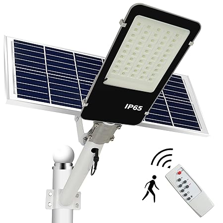 Solar Street Light Outdoor 300W LED Solar Powered Bright Solar Outdoor Light for Garden Commercial Street